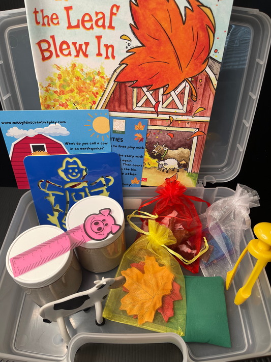 When The Leaf Blew In-Large Sensory Kit