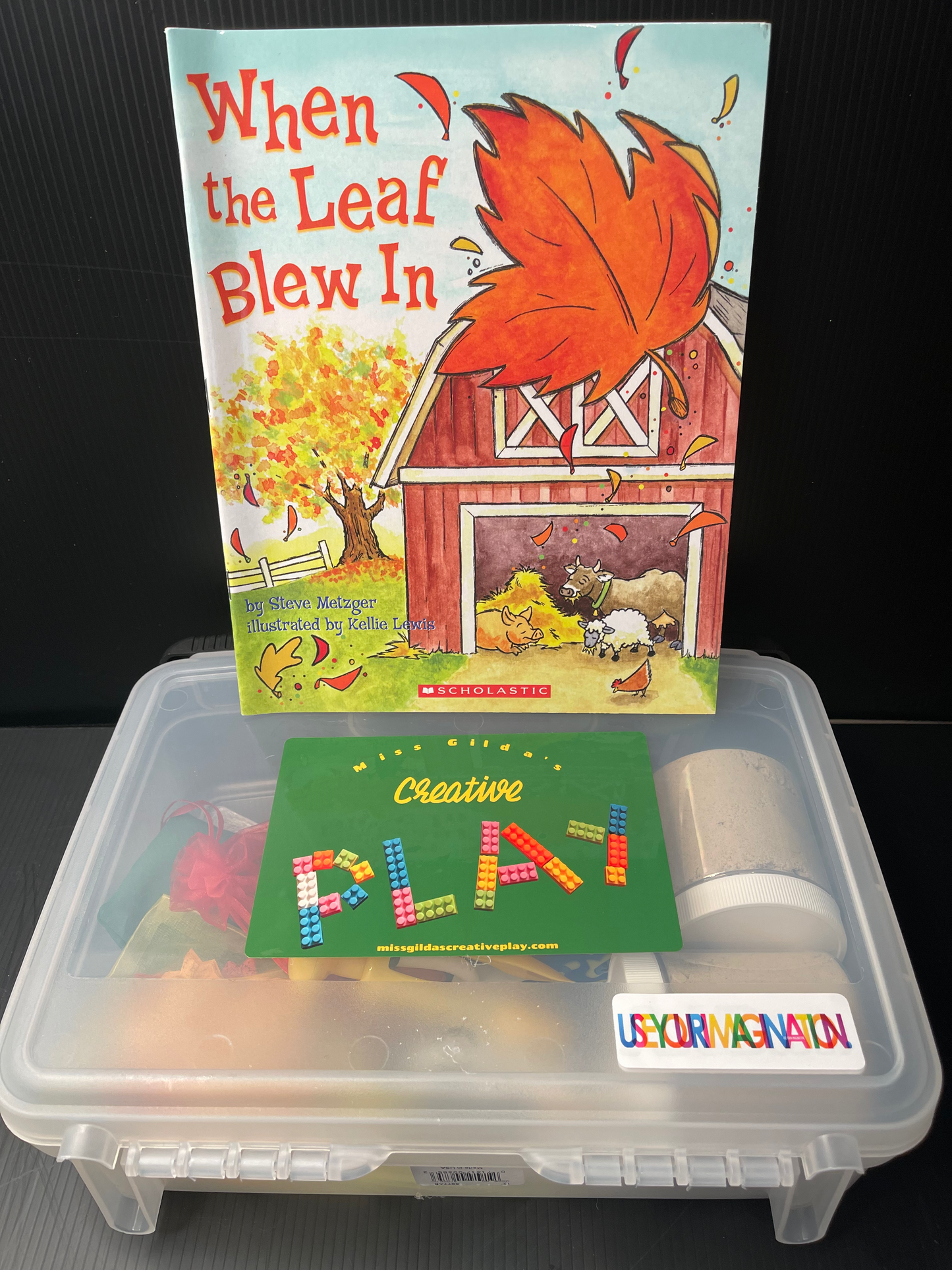 When The Leaf Blew In-Large Sensory Kit